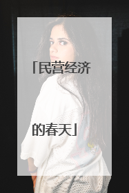 民营经济的春天